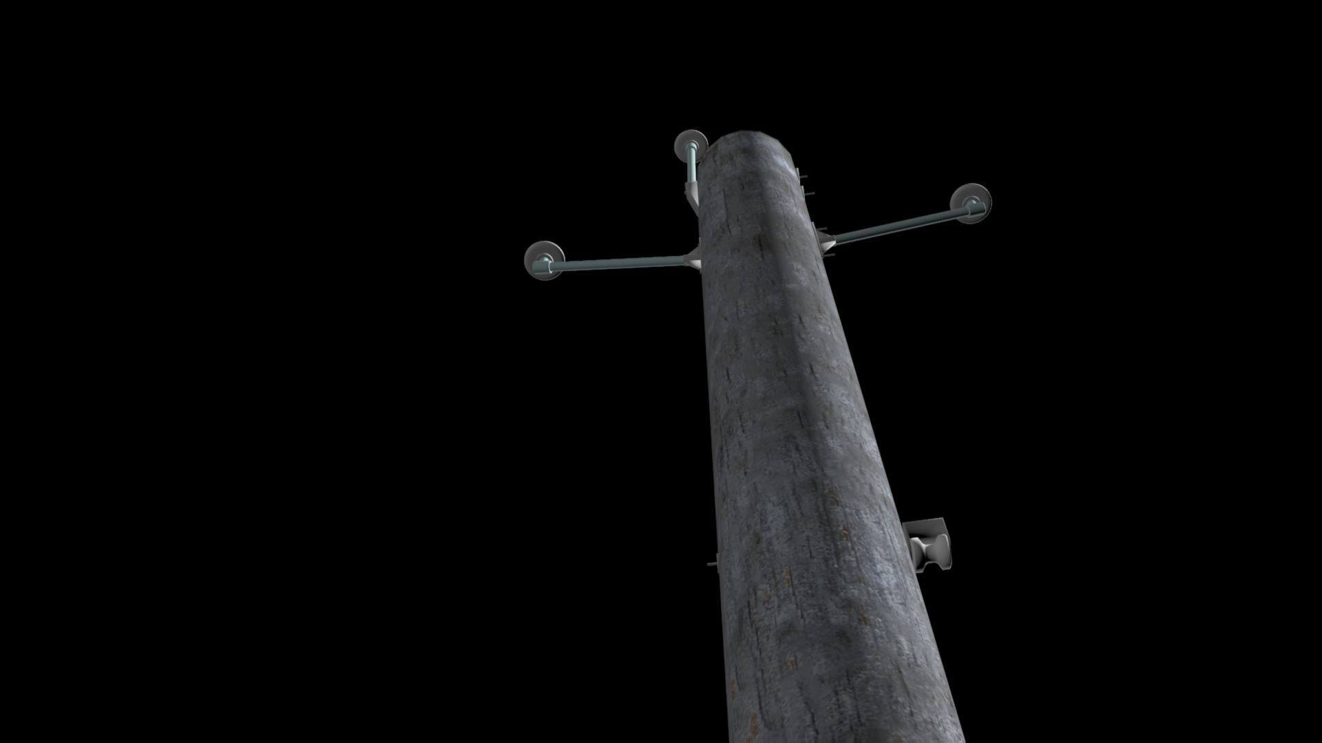 Wooden Electric Pole