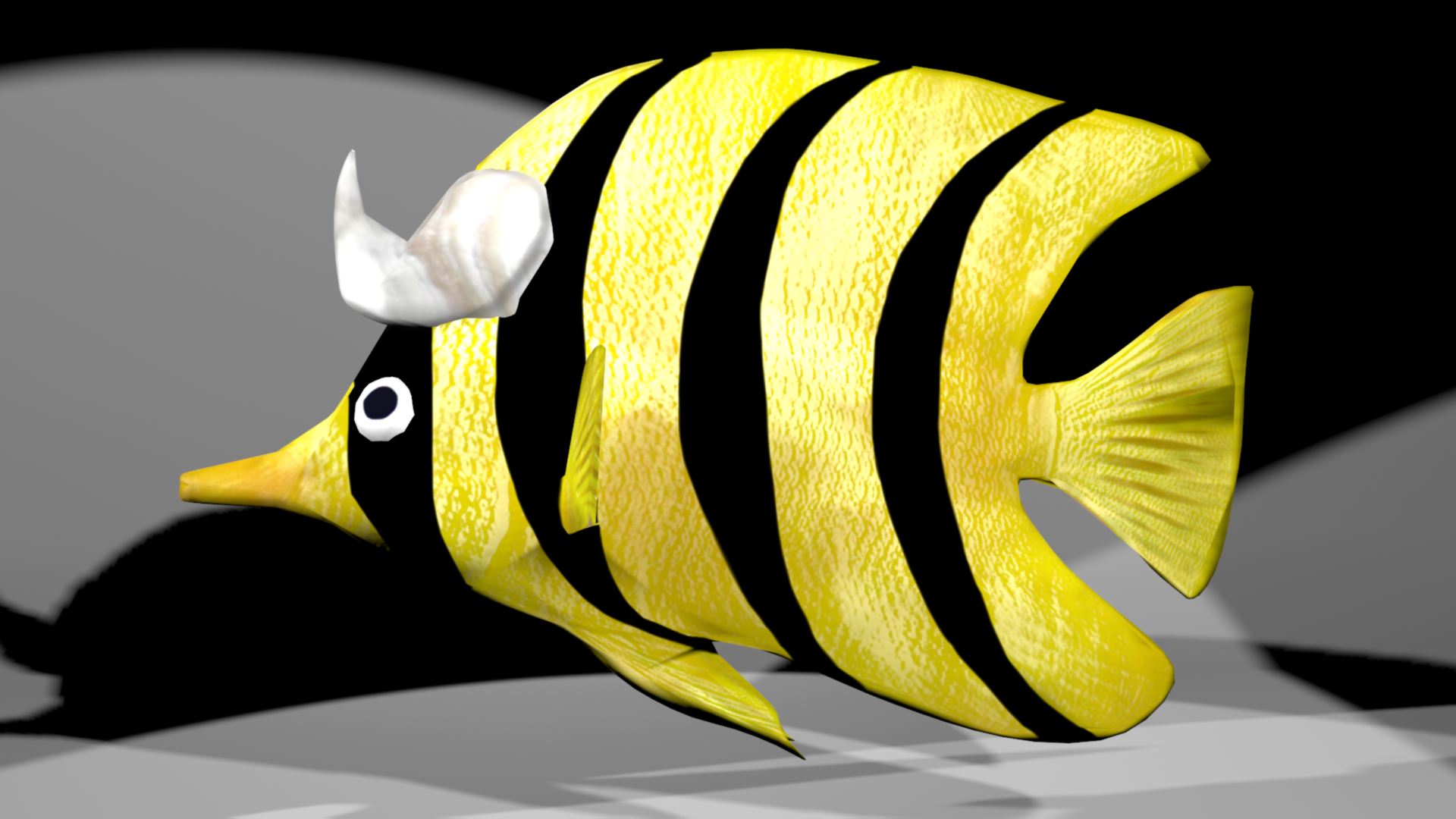 Rhinostripe Fish LOD 2